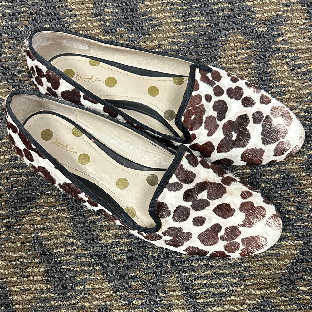 Boden Leopard Print Women's Loafers